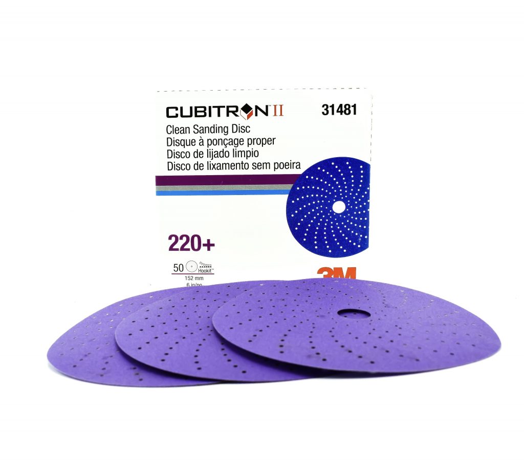 Disco Abrasivo 3M Cubitron II 710W - 150+, 152 Mm Per Levigatura Senza Polvere | Viola, 50 Pezzi - Foto 12